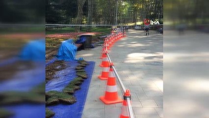 Son dakika haberi | Gülhane Parkı'nda patlamamış tarihi havan mermisi bulundu