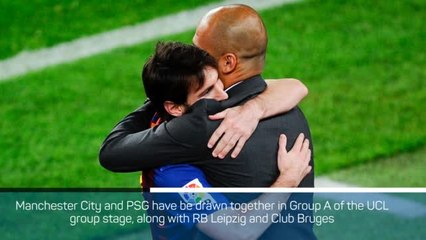 City and PSG drawn together in Champions League group stage