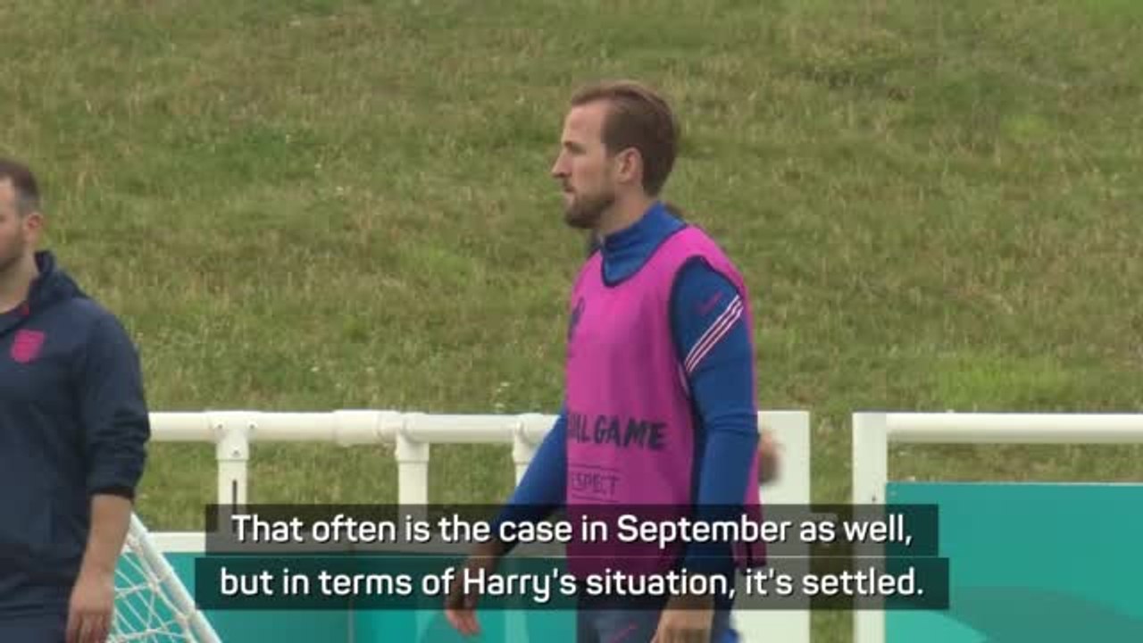 Southgate happy to see Kane-Tottenham saga reso...