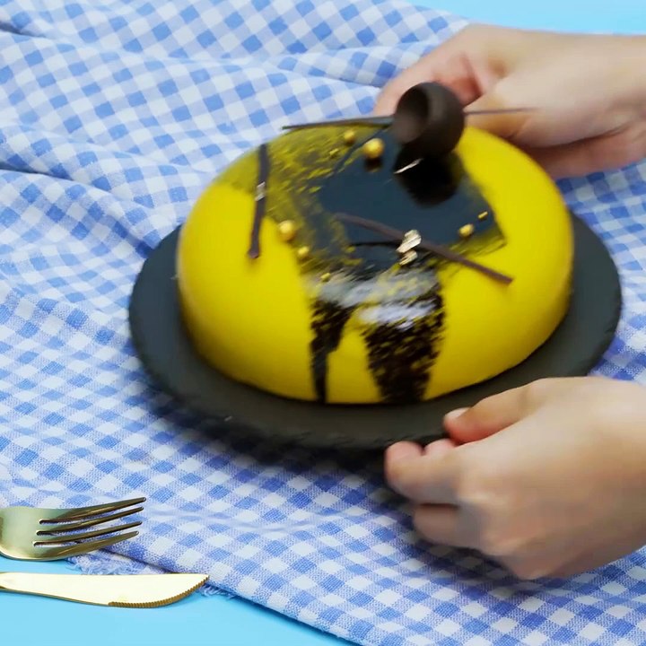 Satisfying Chocolate Mirror Glaze Cake Recipe  More Amazing Cake Decorating Videos