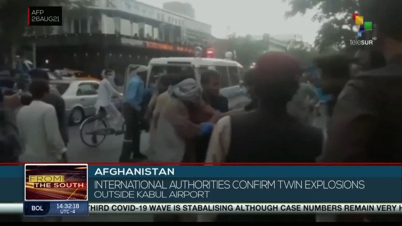 Afghanistan: Explosions at Kabul airport leave 40 dead, dozens injured