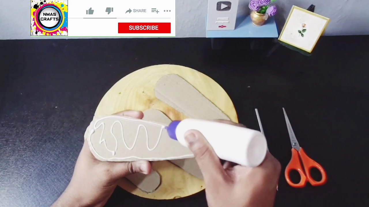 Cardboard Dog Lamp || DIY Dog Lamp || Cute Lamp Idea