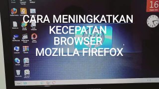 How to booster your speed browser of mozilla firefox
