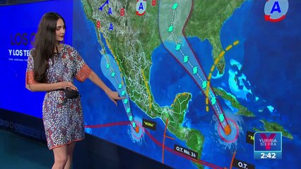 "Nora" podría tocar tierra en BCS como huracán categoría 1