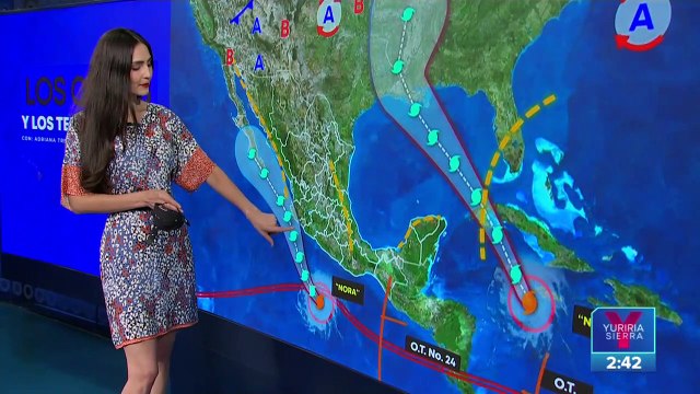 Nora podría tocar tierra en BCS como huracán categoría 1