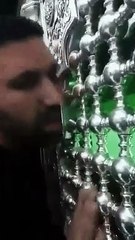 Koronavirüsten korunmak için saatlerce türbeleri bakın nasıl yalıyorlar!