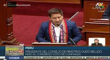 teleSUR Noticias 15:30 26-08: Gobierno peruano pide voto de confianza al Congreso