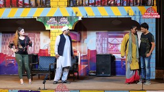 Rashid Kamal With Sonam Choudhary & Tasleem Abbas _ New Punjabi Stage Drama _ Comedy Clip