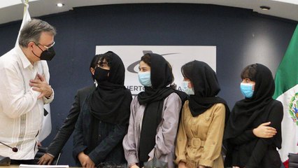 Afghan All-Girls Robotics Team Arrive Safely in Mexico