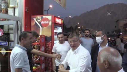 Gelecek Partisi Genel Başkanı Davutoğlu, ziyaretlerde bulundu (2)