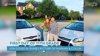 Jon Gosselin Shares Photo of Daughter Hannah and Son Collin on First Day of 11th Grade