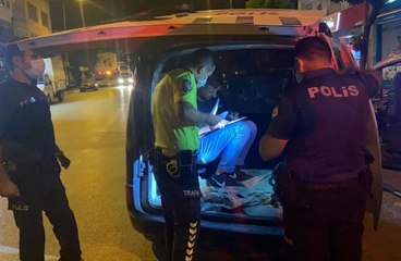 Çalıntı motosikletle yakalandı, 2.8 promil alkollü çıktı