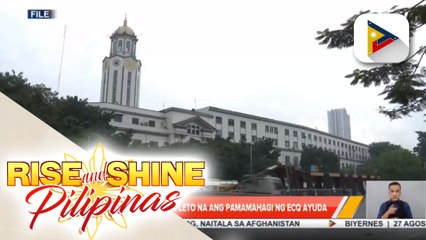 Manila LGU, nakumpleto na ang pamamahagi ng ECQ ayuda