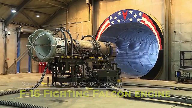 What burning 2.9 Gallons (11 liters) of jet fuel PER SECOND looks like - F-16 Fighting Falcon Engine
