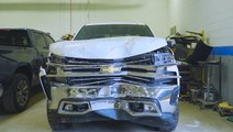 How wrecked cars are repaired