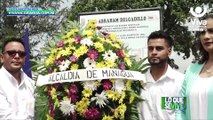 Alcaldía de Managua rinde homenaje a José Abraham Delgadillo