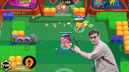 GLITCH BALL WITH ASH ! Brawl Stars Funny Moments & Fails & Win #429