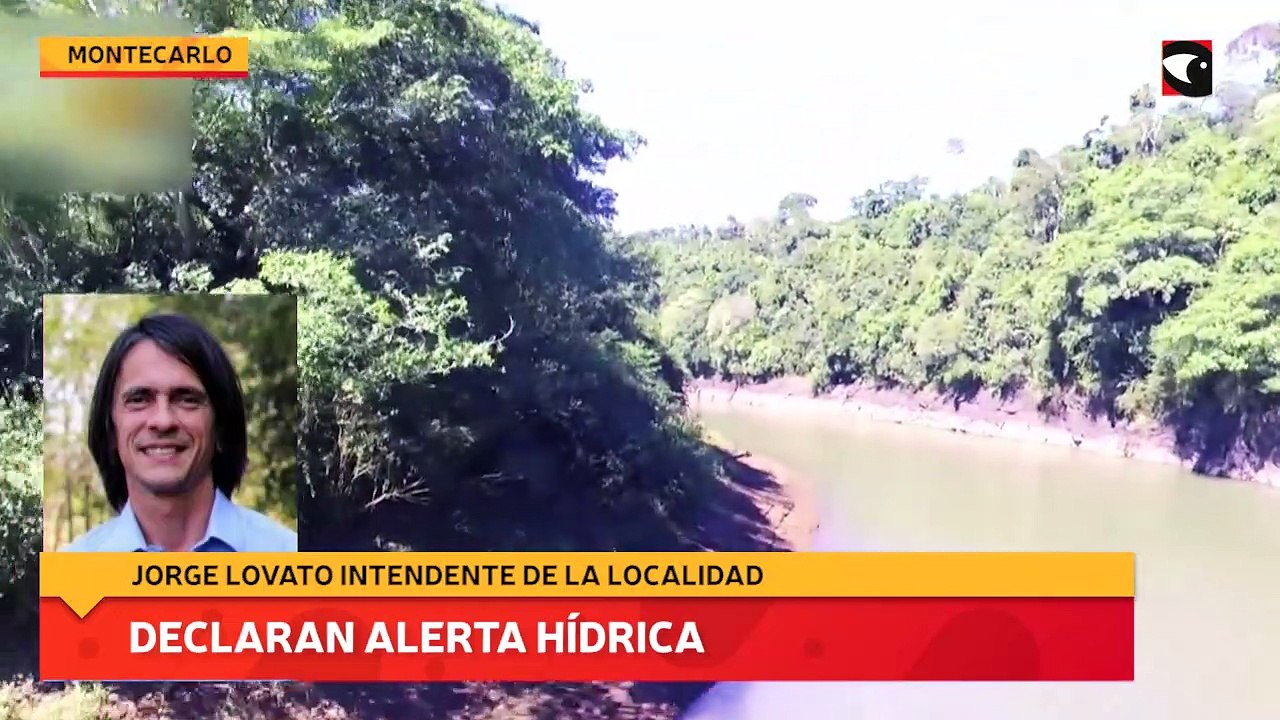 Declaran alerta hídrica