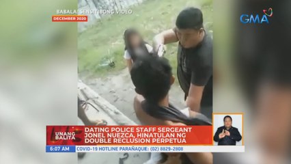 Dating Police Staff Sergeant Jonel Nuezca, hinatulan ng double reclusion perpetua | UB
