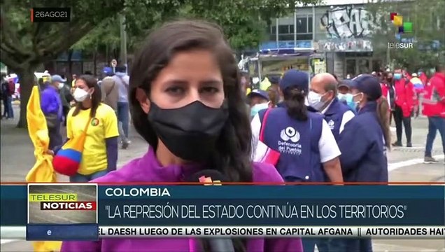 Colombia: Organizaciones sociales mantienen movilizaciones contra reforma tributaria