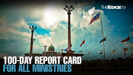 NEWS: 100-day report card for ministries
