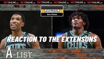 Reaction to the Celtics' Recent Extensions