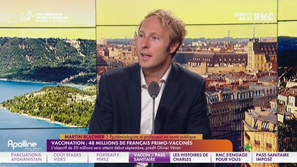 On peut tout dire sur RMC : Vaccination, 48 millions de Français primo-vaccinés - 27/08
