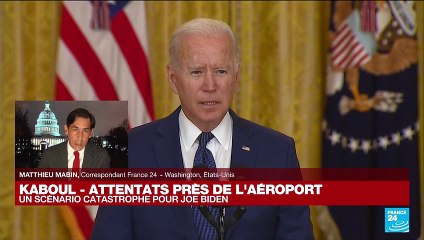 Afghanistan : "Joe Biden a vécu la pire journée de sa présidence"