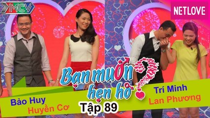 Bạn Muốn Hẹn Hò - Tập 89: Bạn gái cuồng trai đẹp đòi cúp giờ làm đi chơi gặp chàng BTV VTV24 đa tài