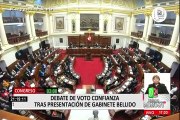 Voto de confianza: Congreso debatió tras presentación de Guido Bellido