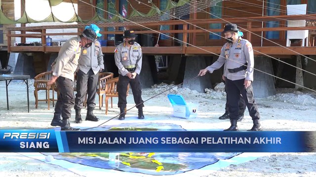 Final Training Pasukan Garuda Bhayangkara FPU 3 Minusca Jalan Juang Jelang Pembaretan
