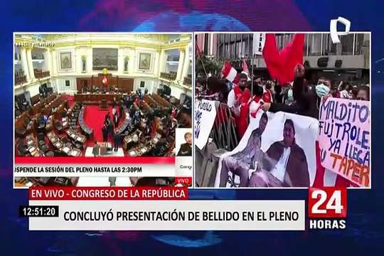 Voto de confianza: Congreso debatió tras presentación de Guido Bellido