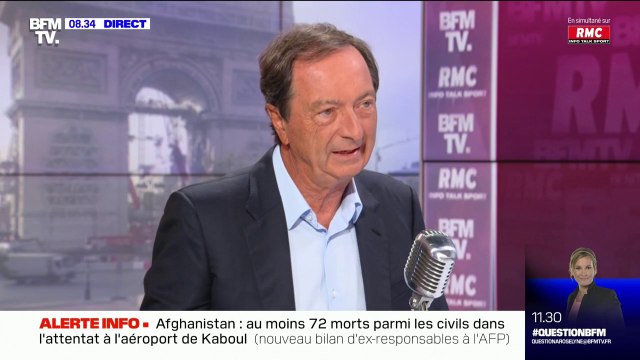 Michel-Edouard Leclerc sur le pass sanitaire: dans les magasins de plus de 20.000 mètres carrés, c'est un peu la galère, et ça va encore être la galère