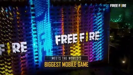 Free Fire'dan Guinness Rekorlar Kitabı'na giren ışık gösterisi