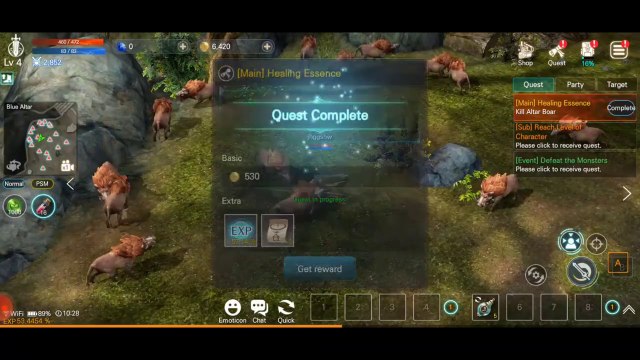 MMORPG EOS RED ANDROID GAMEPLAY_- The Most Dangerous Mobile MMORPG Game