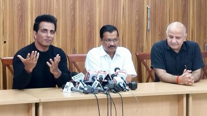 Sonu Sood meets Delhi CM Arvind Kejriwal, becomes ambassador of ‘Desh ke Mentor’ programme