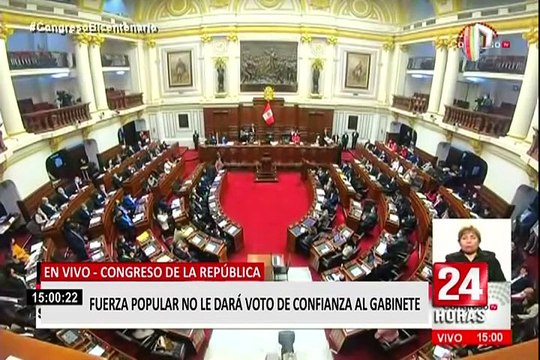 Voto de confianza: Congreso debatió tras presentación de Guido Bellido