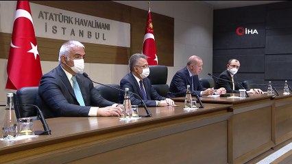 Cumhurbaşkanı Erdoğan: “Dün Kabil’de gerçekleştirilen o felaketi milletçe kınıyoruz, Afganistan'da güvenliğin ne kadar öncelikli olduğu ortaya çıkmıştır”