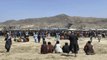 After Kabul blast, people gathered again to leave Afghan