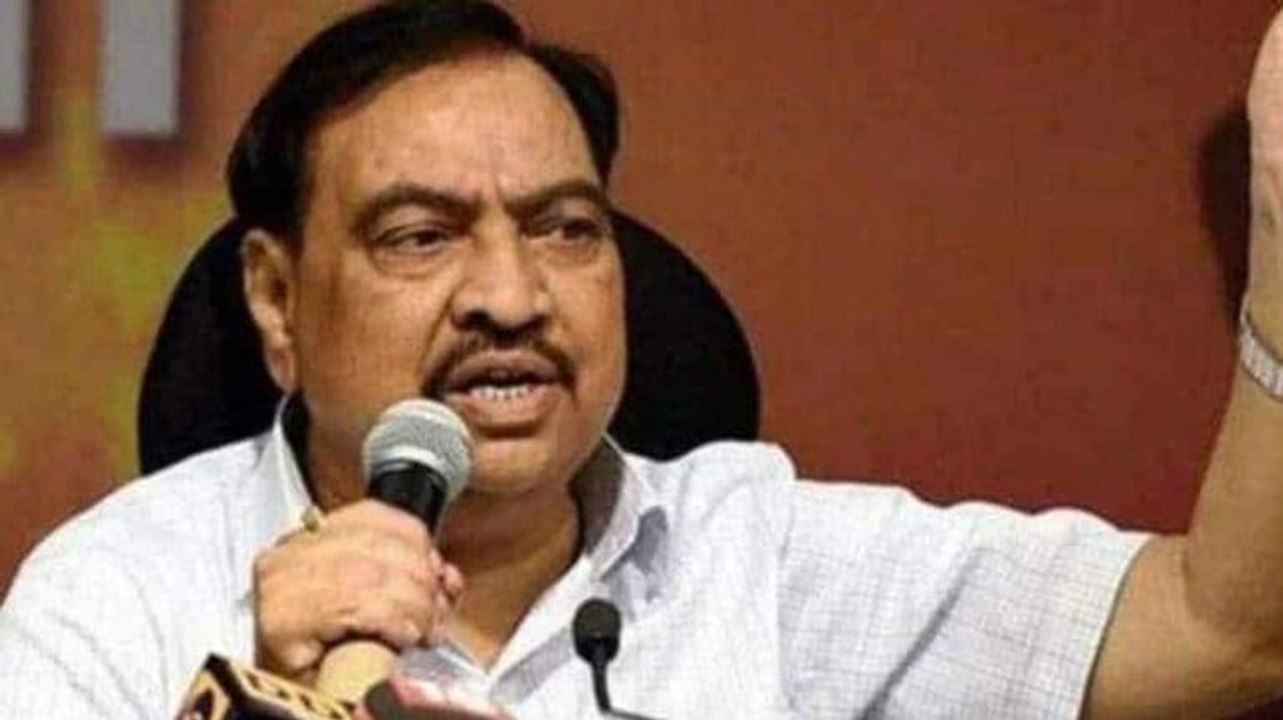 ED attaches properties, bank deposits linked to NCP leader Eknath Khadse