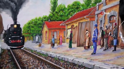 Kütahya'da “Kurtuluşun eşiği Dumlupınar” konulu sanat sergisi