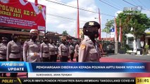 PRESISI Update 16.00 WIB Hari Jadi Polwan Ke-73, Kapolres Beri Penghargaan Kepada Polwan yang Berprestasi