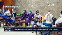 Vaksinasi Guru di Kota Semarang capai target