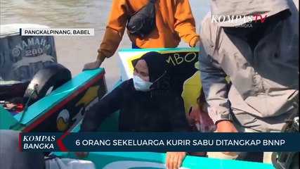 6 Orang Sekeluarga Diringkus Karena Jadi kurir Sabu