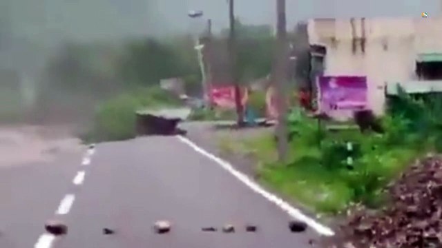 Dehradun-Rishikesh bridge collapses, road caves in as heavy rainfall lashes Uttarakhand