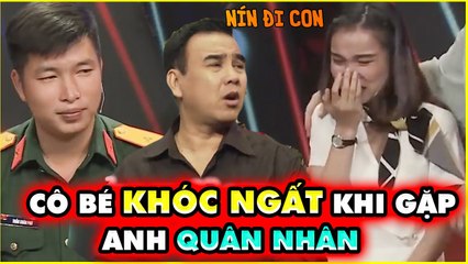 Cô bé đi hẹn hò GẶP ANH QUÂN NHÂN, bật khóc nức nở khiến MC Quyền Linh XÚC ĐỘNG phải dỗ dành I BMHH