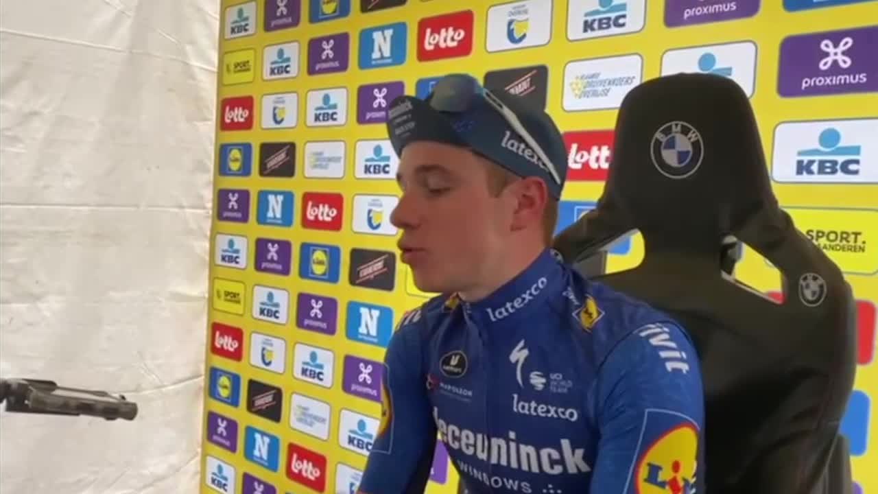 Remco Evenepoel vainqueur de la Course aux raisins : "Une de mes prestations les plus folles"