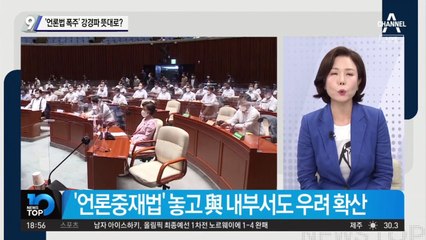 ‘전세계가 말리는데’…‘언론법 폭주’ 강경파 뜻대로?
