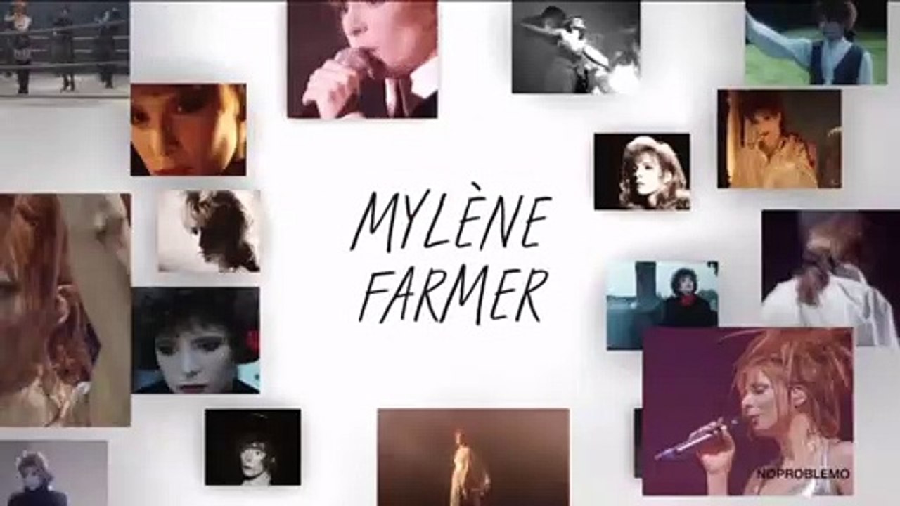 Mylène Farmer : publicité pour la compilation "Plus grandir (1986-1996)"