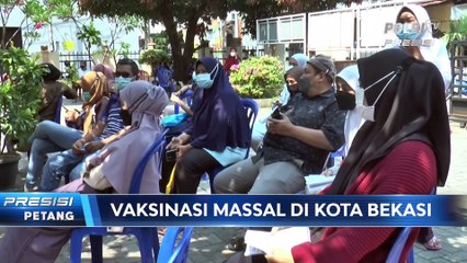 Descargar video: Ratusan Warga Bekasi Antusias Ikuti Vaksinasi Pfizer Dosis Pertama